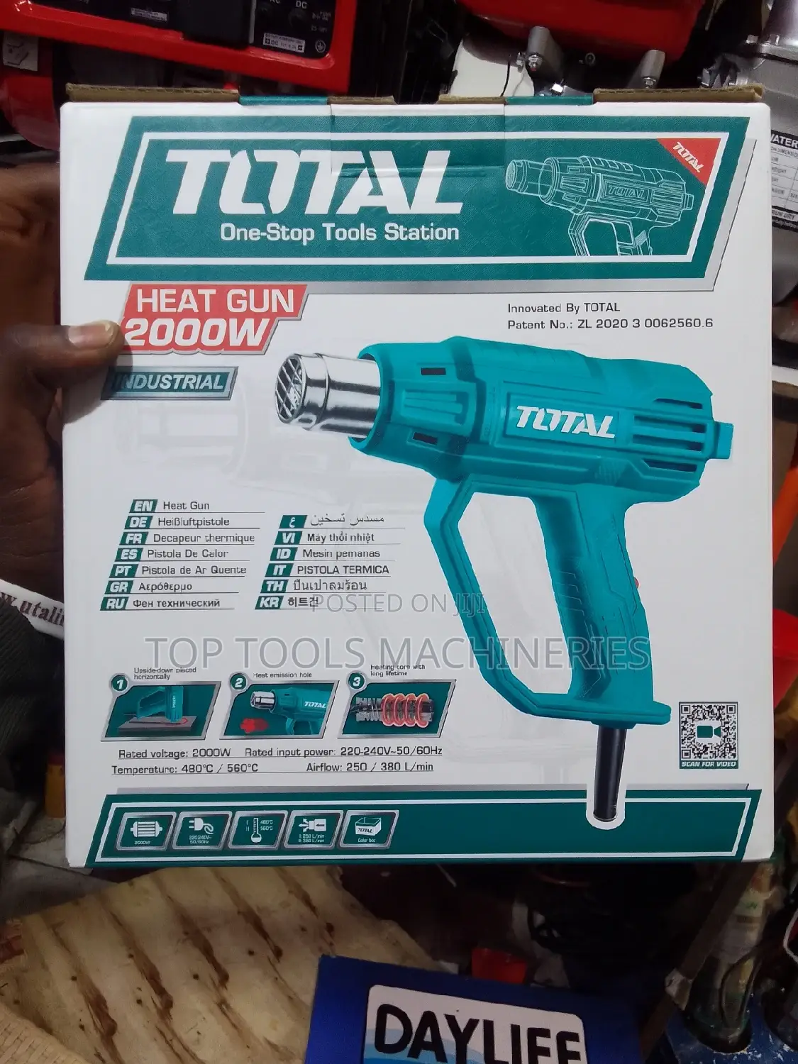 Total Heat Gun 2000W