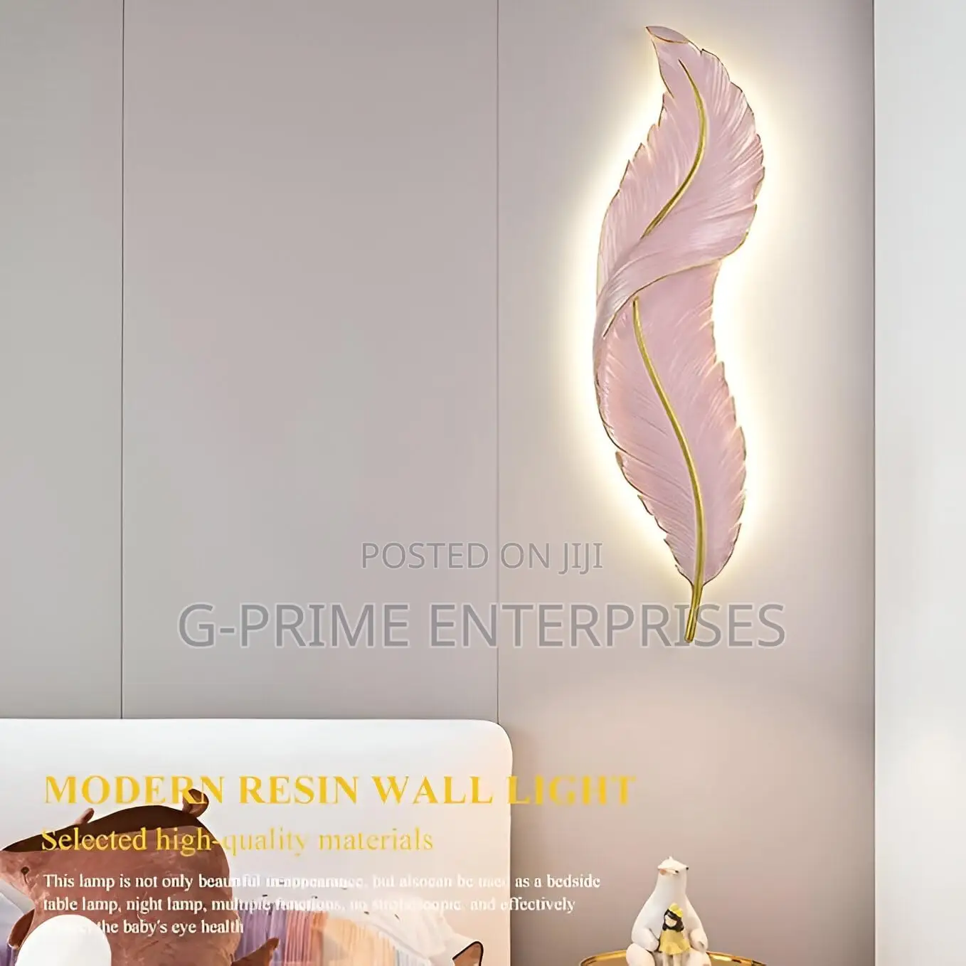 Leaf /Feather Wall Light Lamp