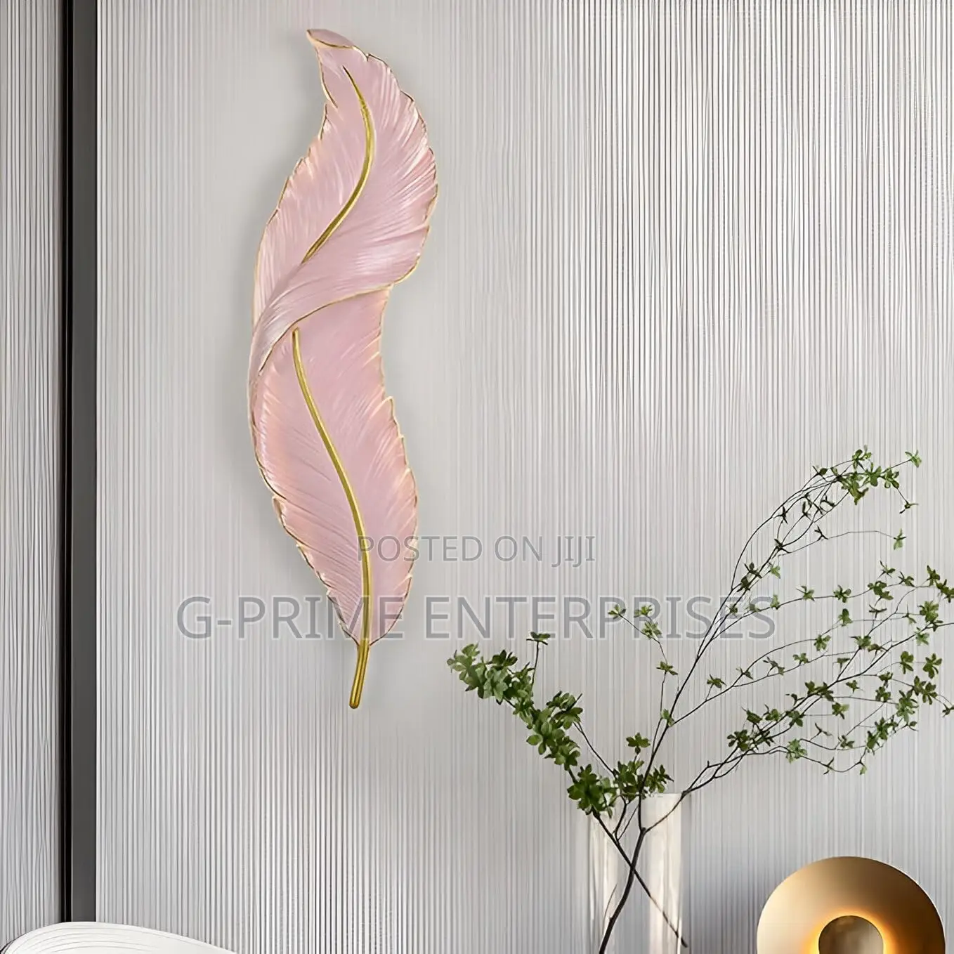 Leaf /Feather Wall Light Lamp
