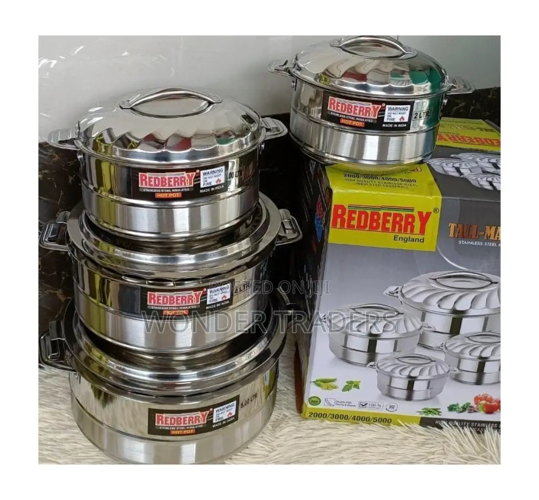 *Set of 4 Redberry Tallmax Hotpots*