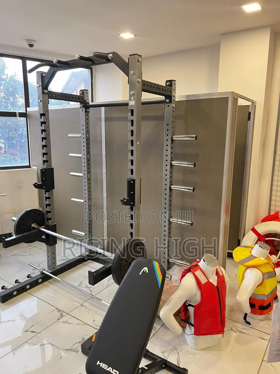 Durable Quality Power Rack and Squat Rack Combined