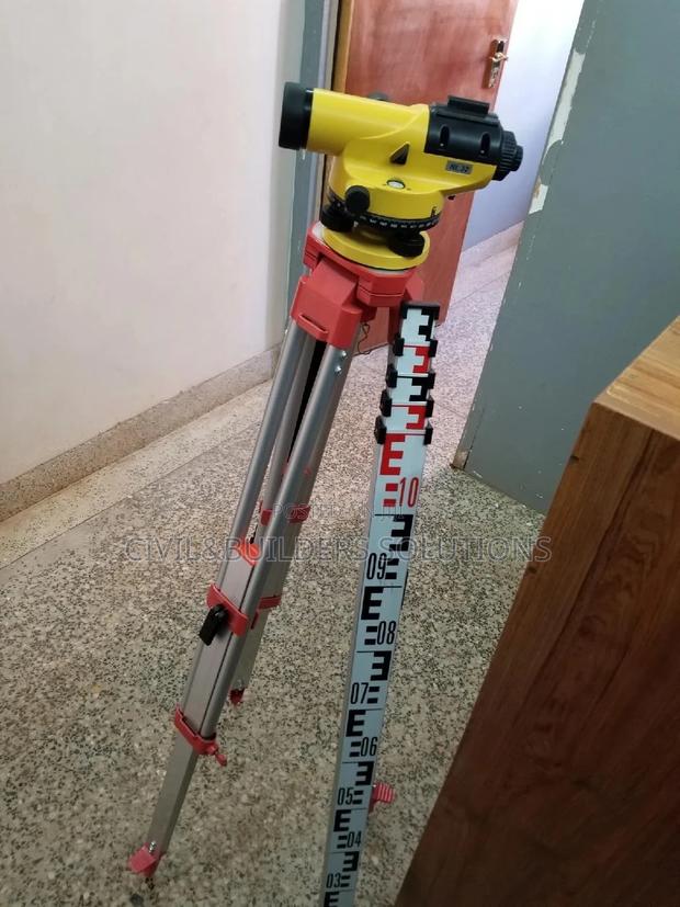 Dumpy Level Hiring Out for Setting Out Site - main view