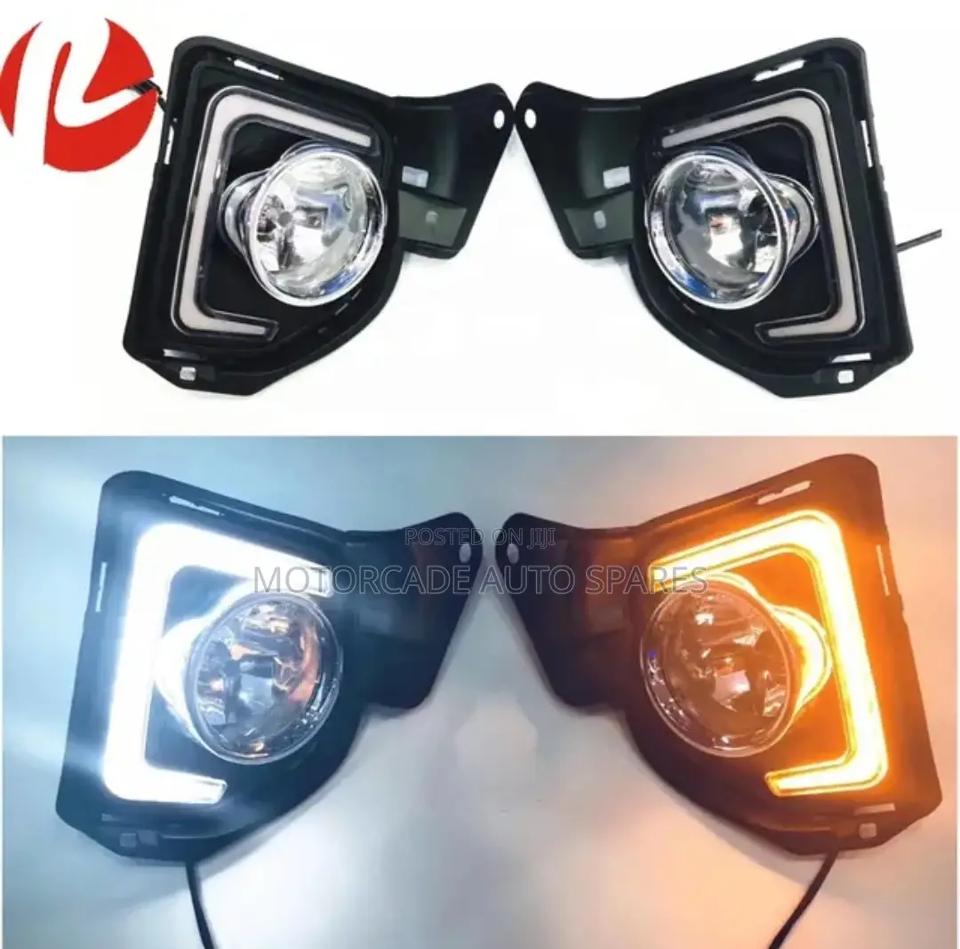 Toyota Hiace Fog Lights With DRL