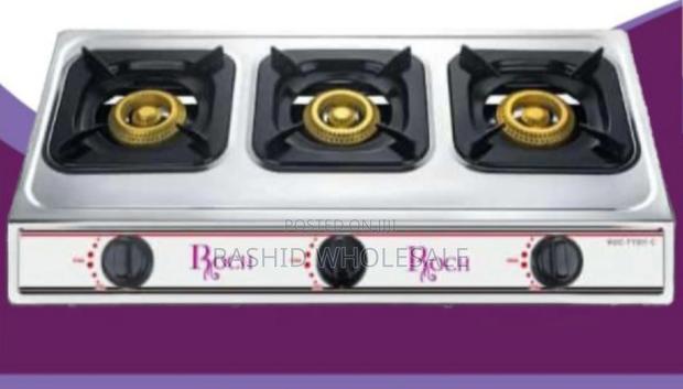 Stainless Steel Roch 3 Burner Cooker