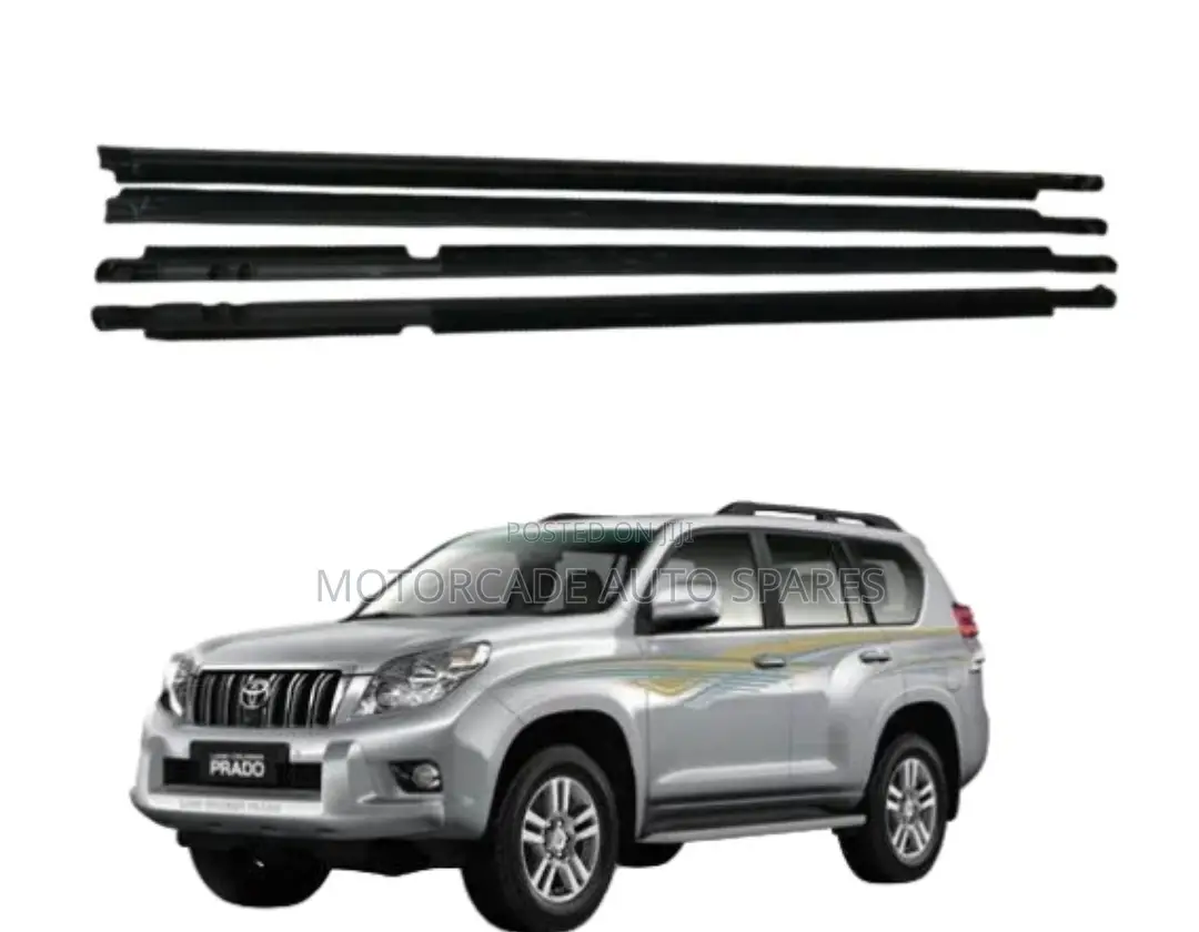 Toyota Landcruiser Prado 150 2012-2018 Window Weather Strips Moulding