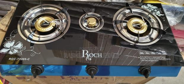 3 Burner Glass Roch Cooker