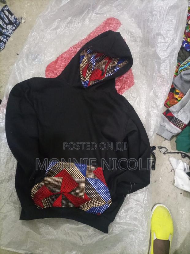 African Print Hoodie/Dashiki - thumbnail 2