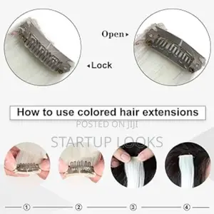 Hair Extensions Clip Ins, Wig and on Natural Hair