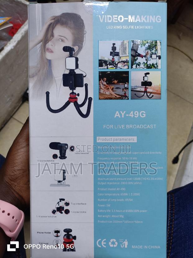Video Making Kit With Strong Stand - thumbnail 2