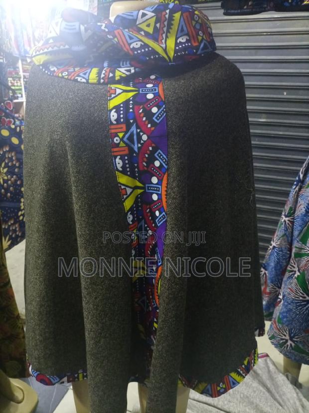 Stylish African Poncho - thumbnail 3