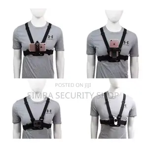 Chest Mount Harness Strap Phone Action Camera POV Vlogging 5