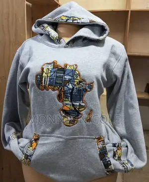 Grey African Hoodie Unisex