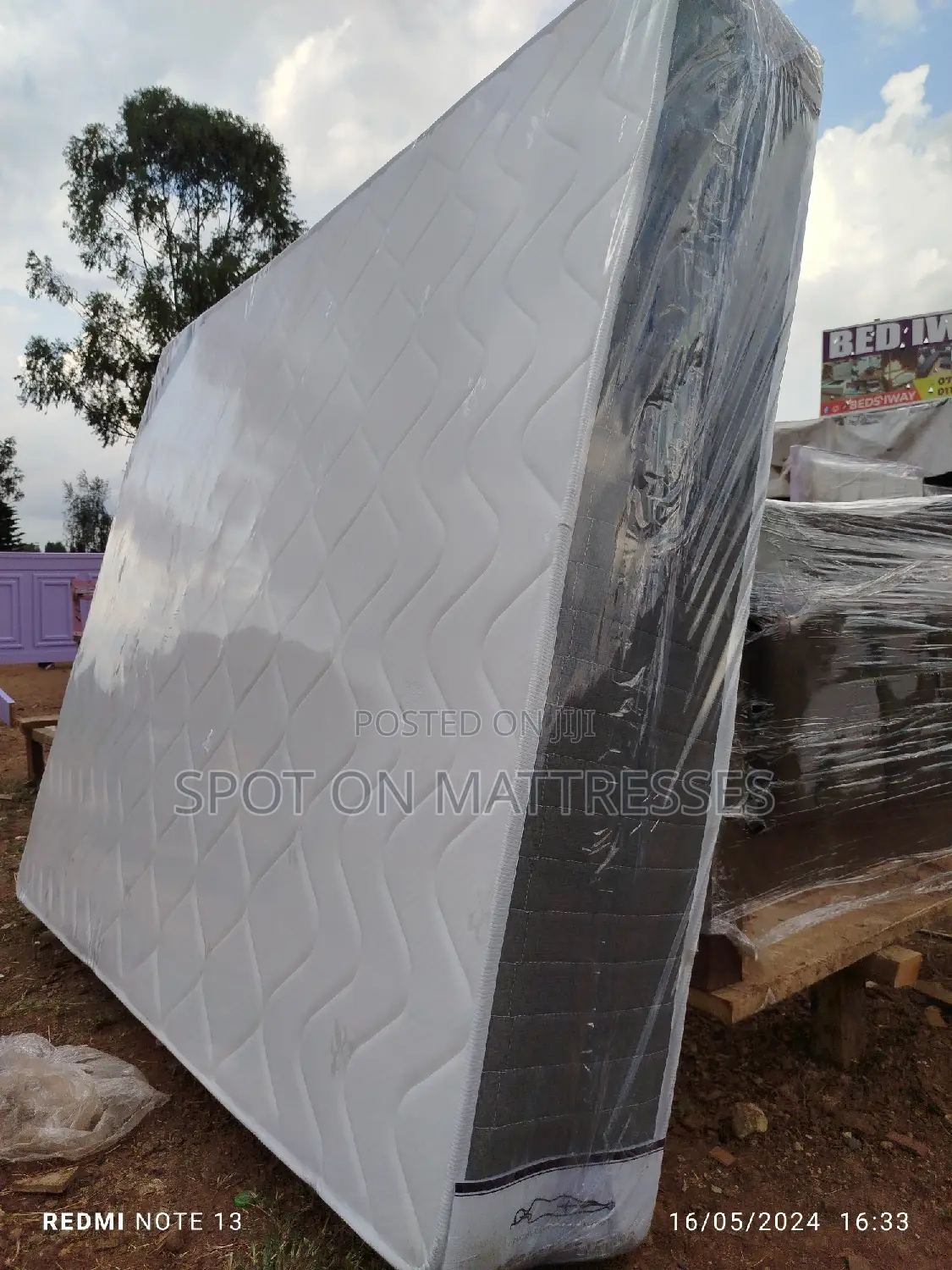 5by6 12inch Orthopedic Spring Mattresses + Free Delivery.