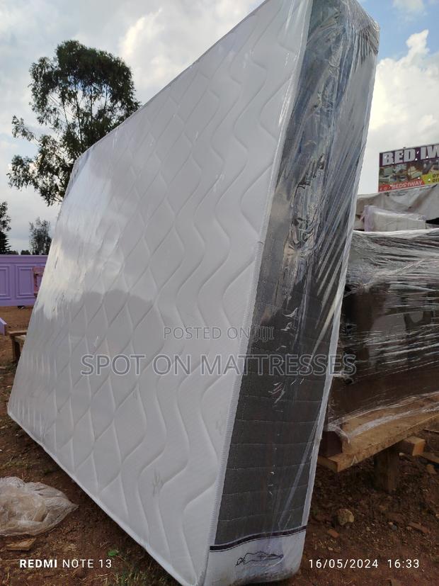 5by6 12inch Orthopedic Spring Mattresses + Free Delivery.