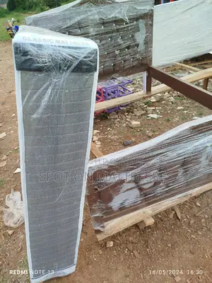 5by6 12inch Orthopedic Spring Mattresses + Free Delivery.