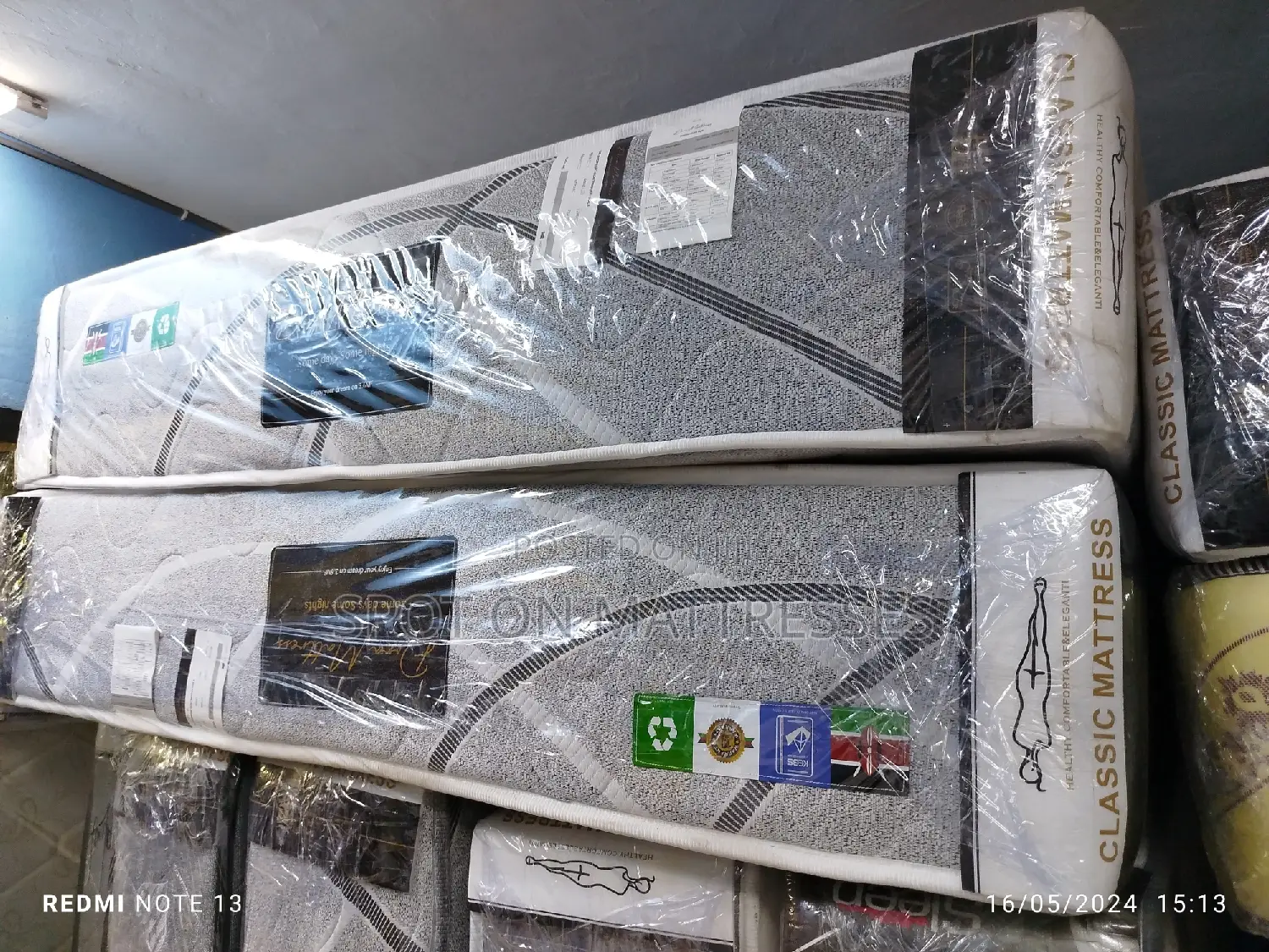 5by6 10inch and 12inch Orthopedic Spring Mattresses.