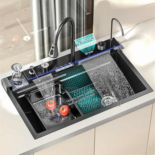 Multifunctional Anti Scratch LED Digital Display Sink