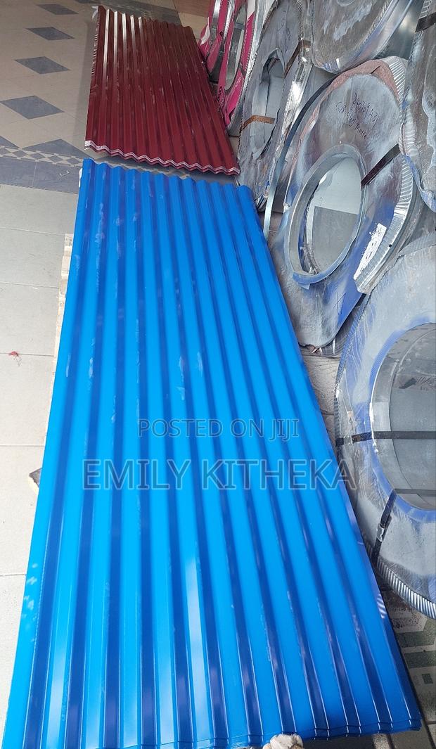 Corrugated Roofing Sheets 30 Gauge at 500/= Per Meter