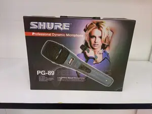 High Fidelity Unidirectional Shure Wired Microphone