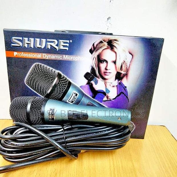 10m Long Shure Corded Microphone