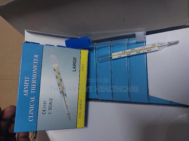 Clinical Thermometer|| Mercury Thermometer LARGE CRW23 - thumbnail 3