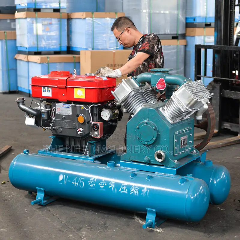 Nairobi Factory Direct Sale Piston Diesel Air Compressor
