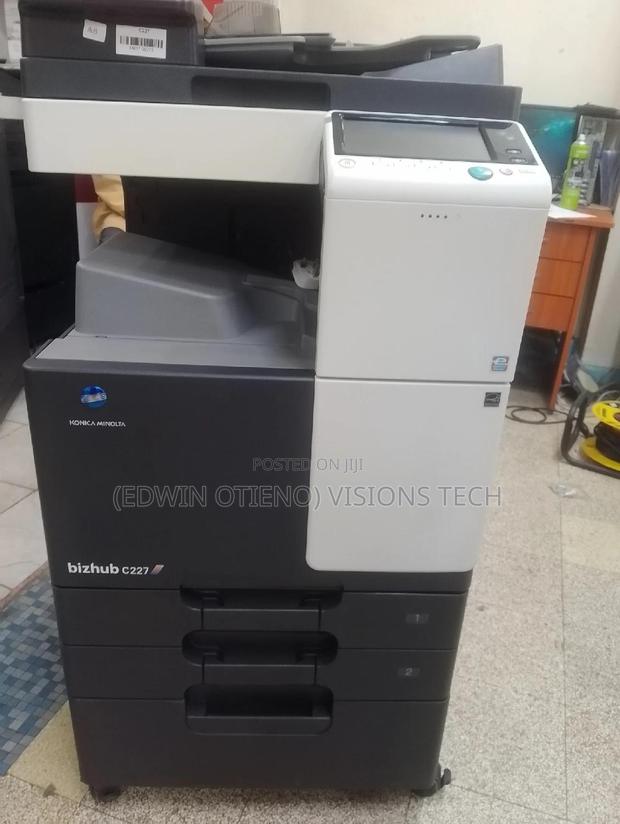 Ex Uk Konica C227 Colored Photocopier