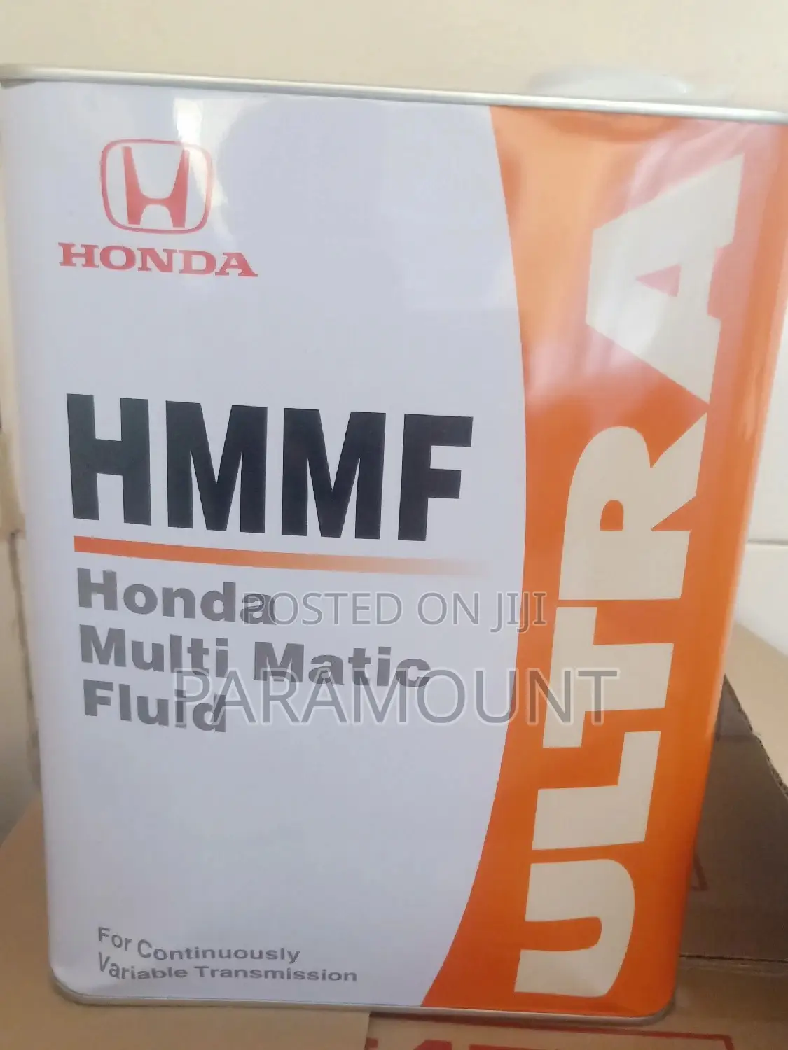HMMF Fully Synthetic Fluid for Honda