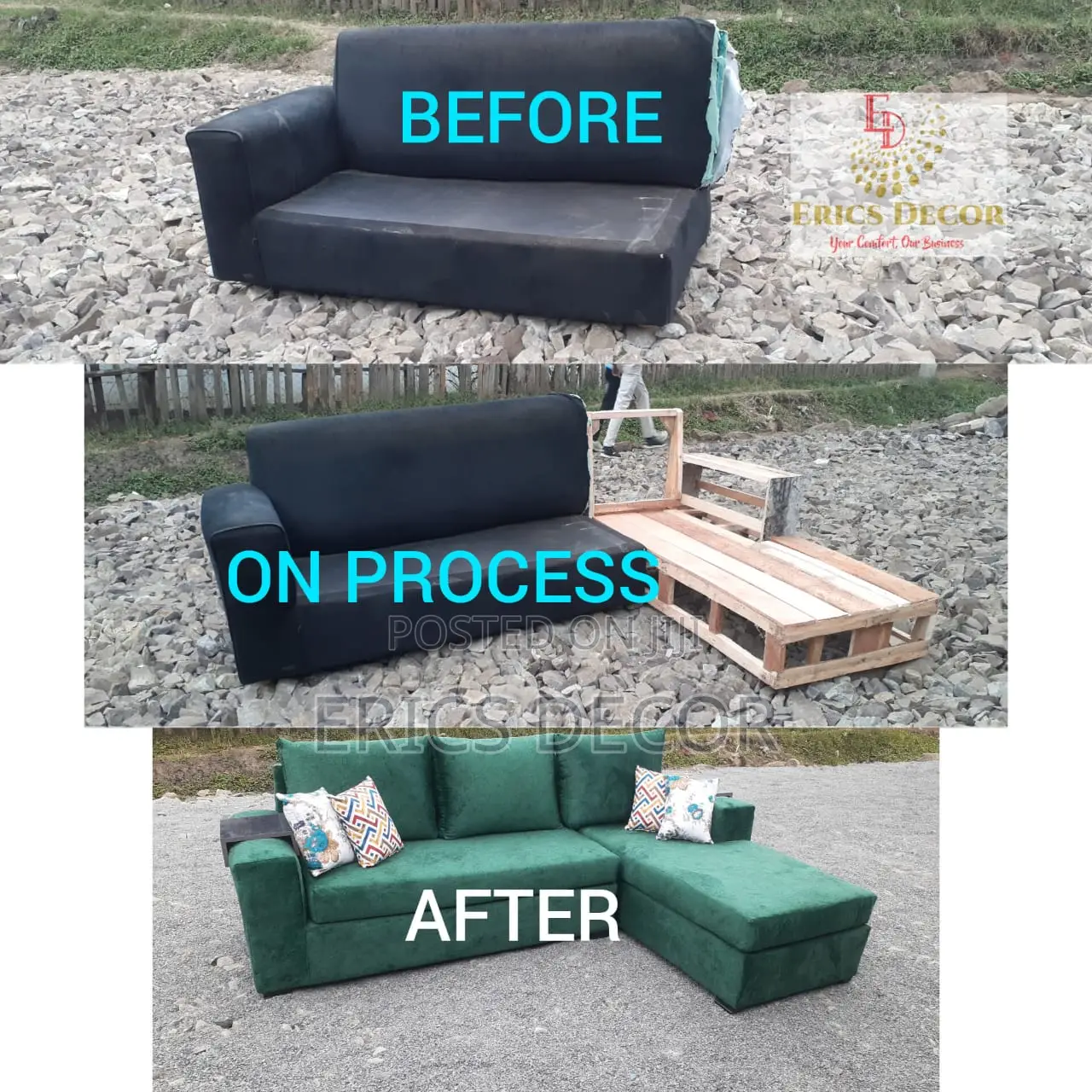 Extreme Sofa Refurbishment and Make Over
