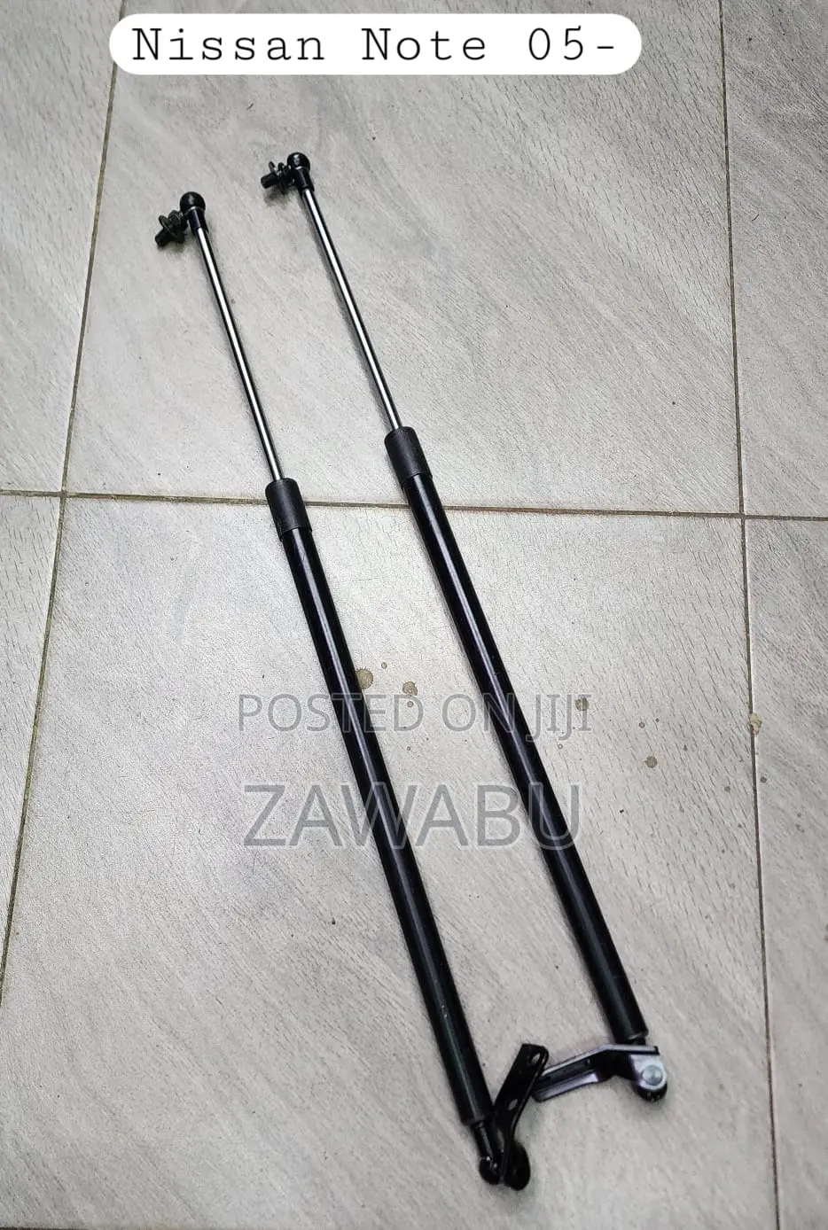 Rear Bootshock Nissan Note 2005-