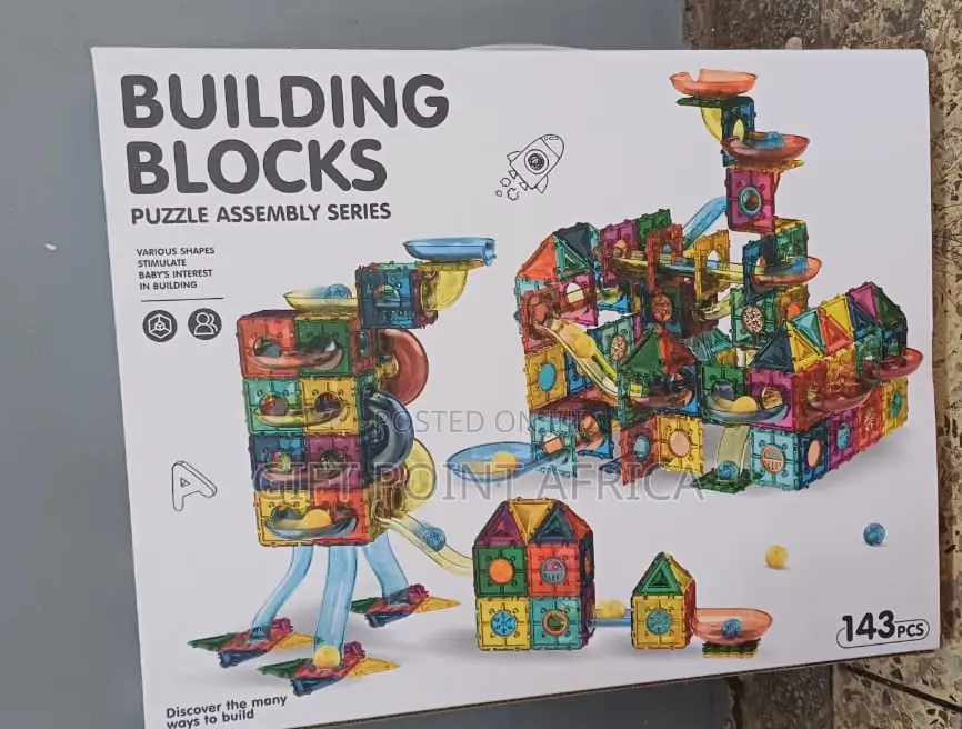 143pieces Puzzle Building Blocks for Babies and Kids