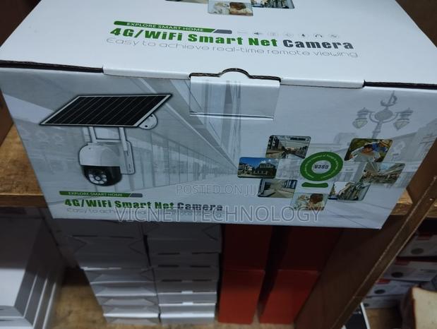 Solar 4g Simcard and Wifi CCTV Camera - main view