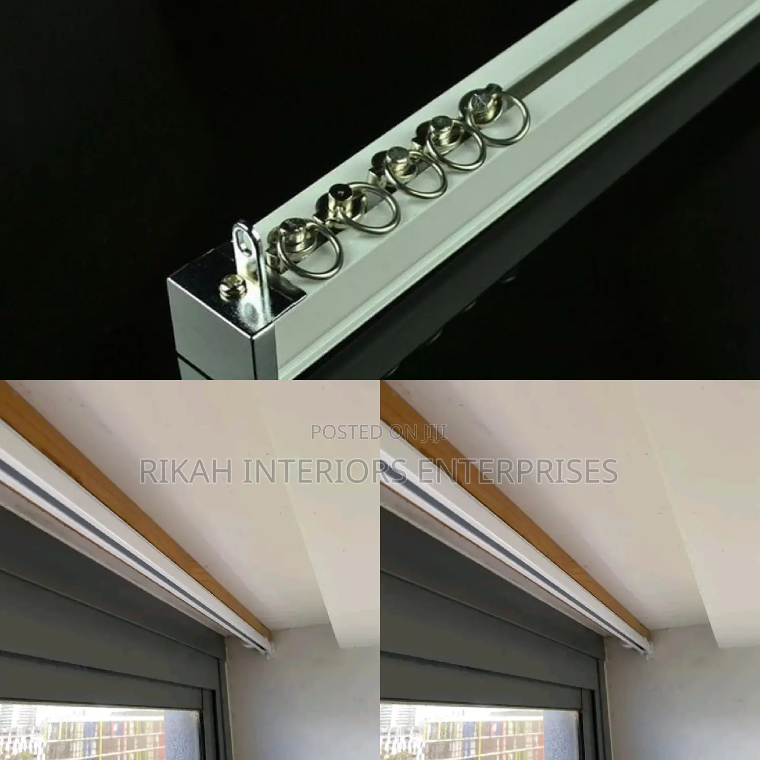 Straight Single Track Curtain Rail Track Curtain Rail