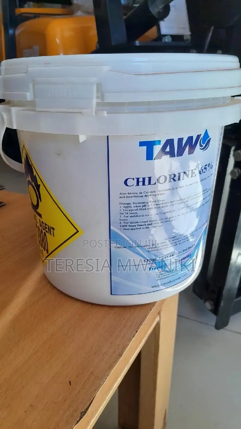 Chlorine 65%/ Calcium Hypochlorite