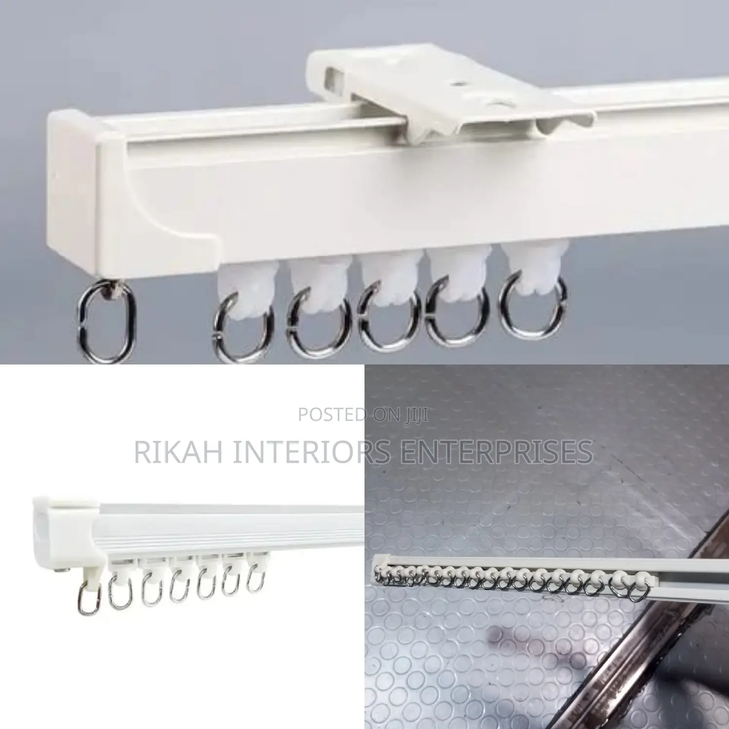Aluminium Straight Track Curtain Rail Track Curtain Rail