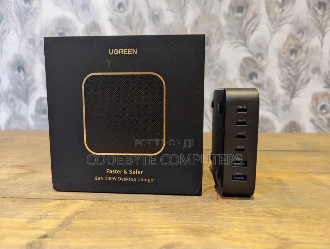 200W Desktop Charger (6-Port)|| UGREEN 200W Desktop Charger