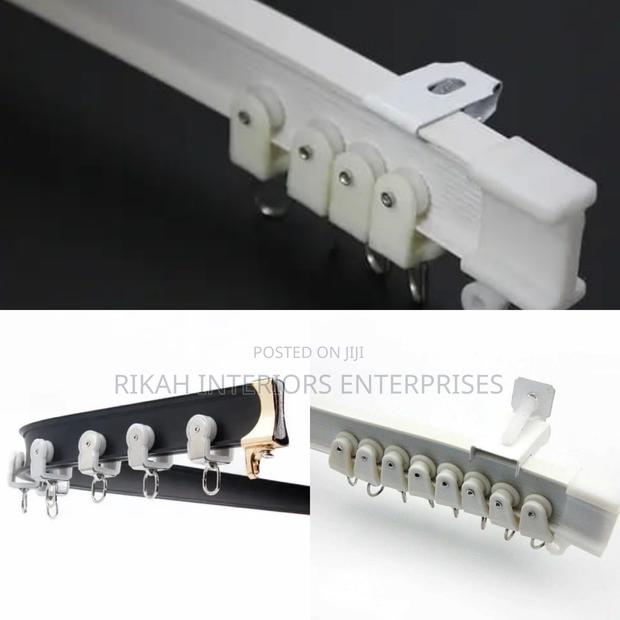 Aluminium Bendable Curtain Rails Bendable Curtain Rails - main view
