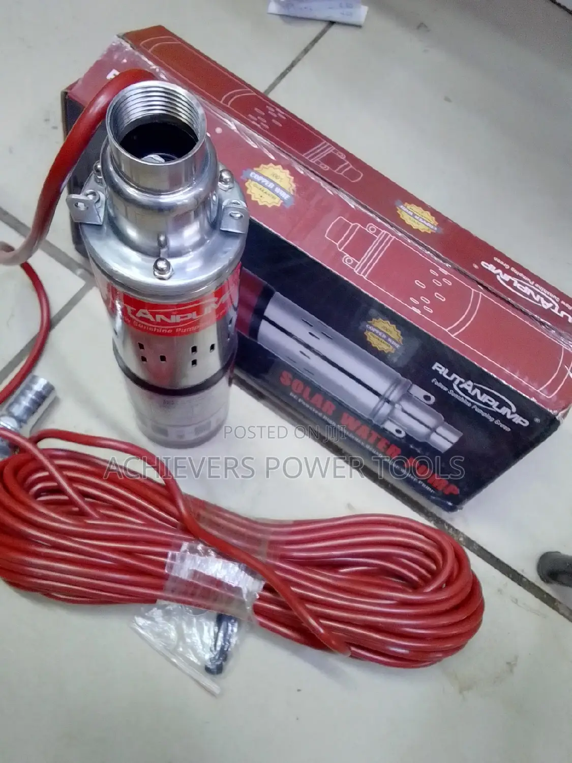 Solar Water Pump/Rutan Submersible Water Pump