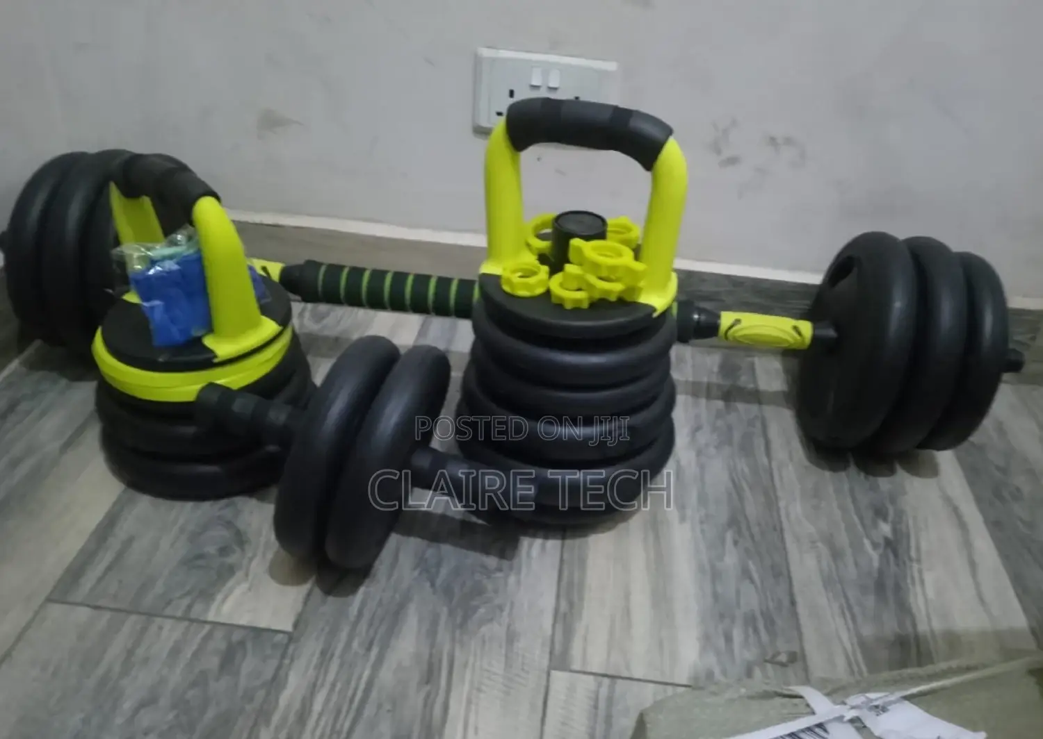30kgs Dumbbells and Kettlebell Set