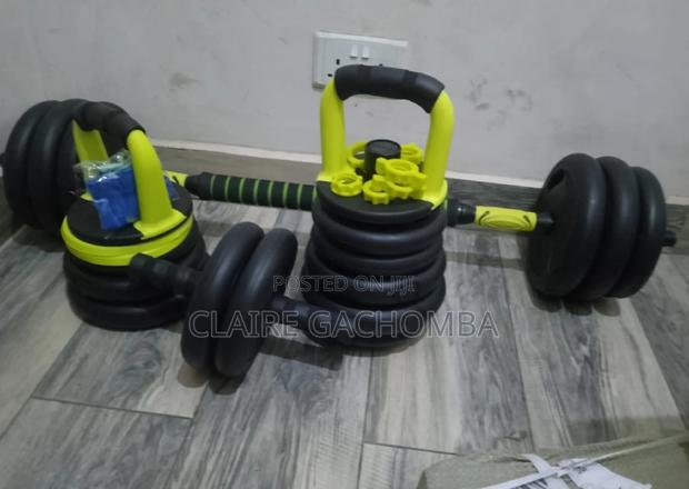 30kgs Dumbbells and Kettlebell Set