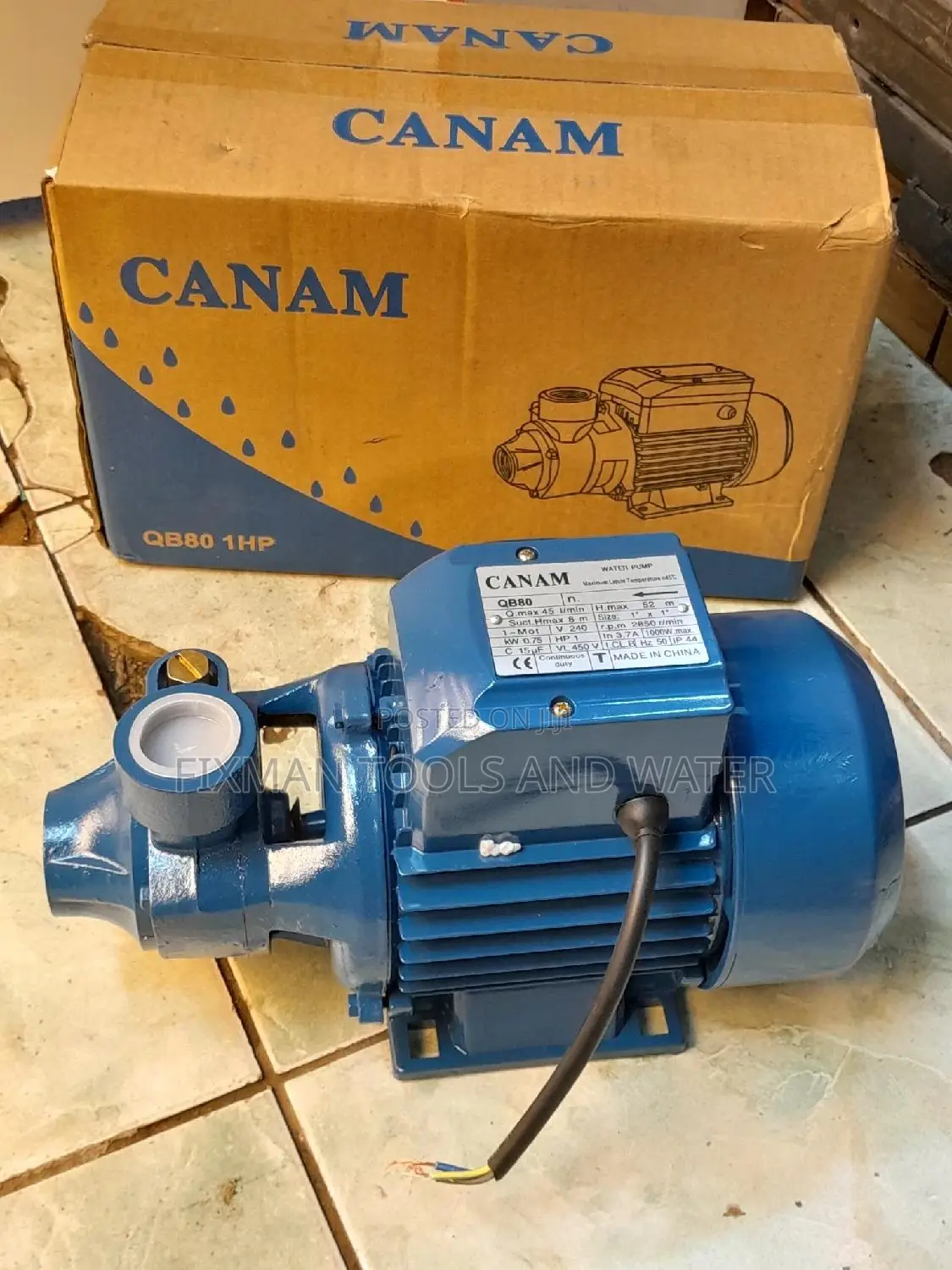 Powerful Canam Water Pump HP 1 # Pumps