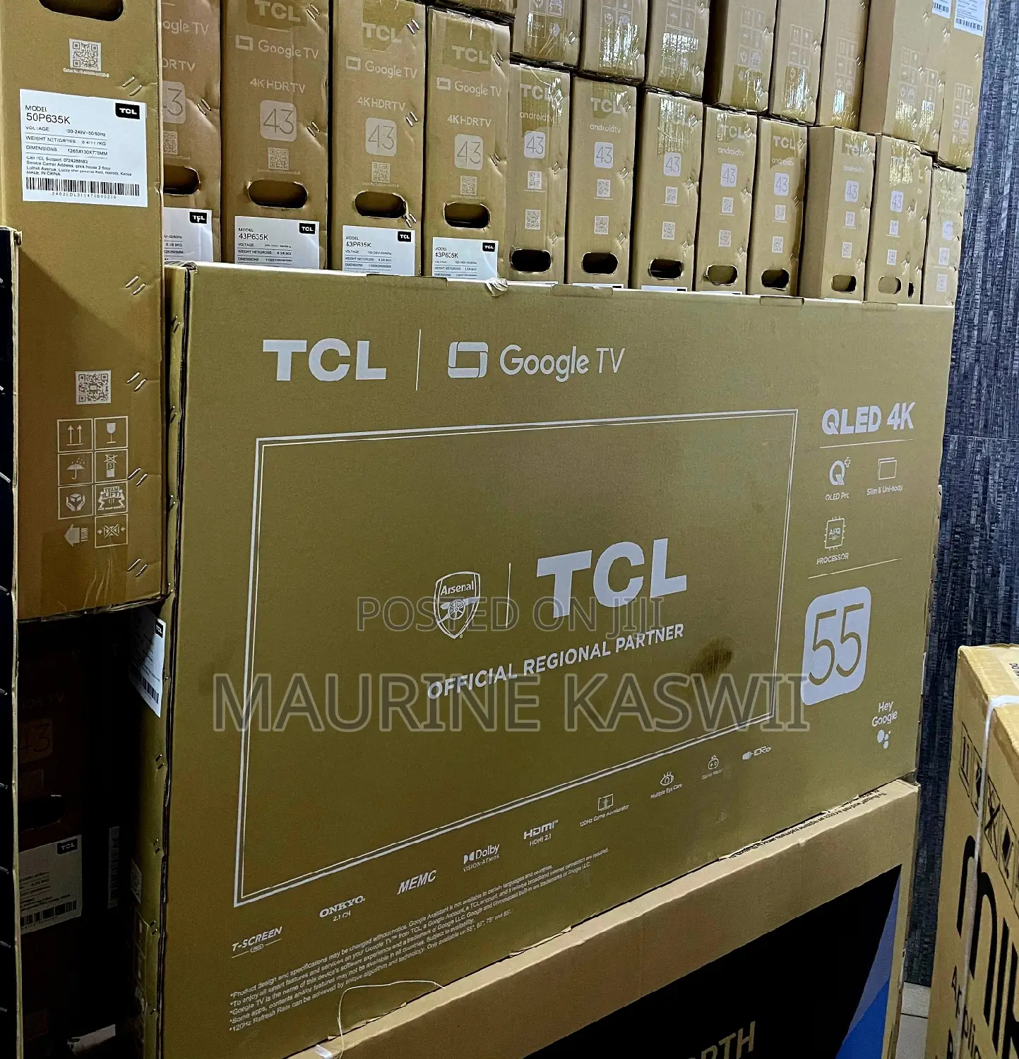 TCL 55c655 Qled Uhd Google (2024)Model