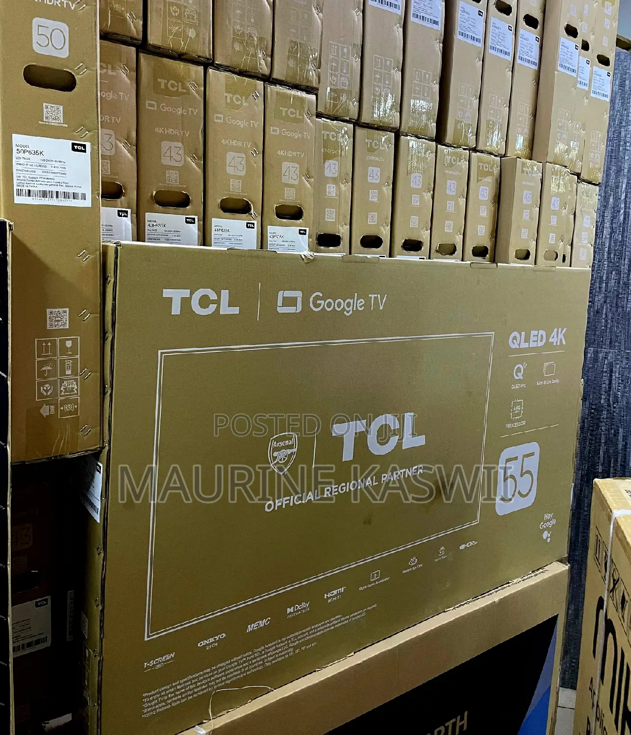 TCL 55c655 Qled Uhd Google (2024)Model