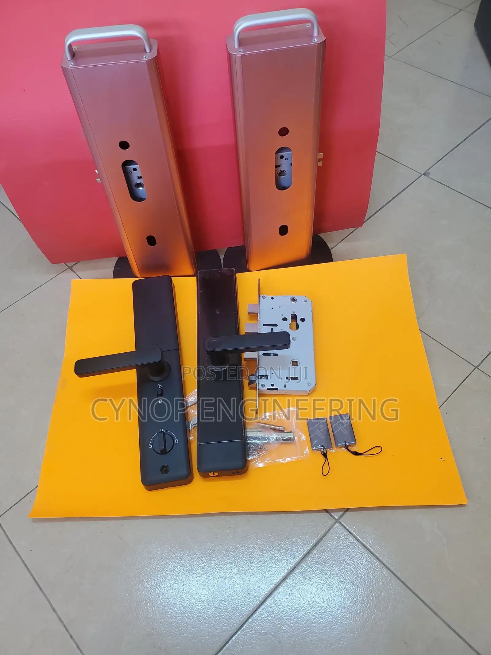 Wifi Door Safety for Wooden Door With Passcode and RFID Card