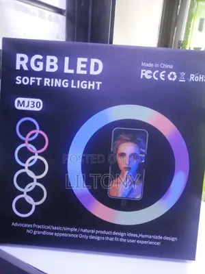12" RGB LED Ring Light +Tripod