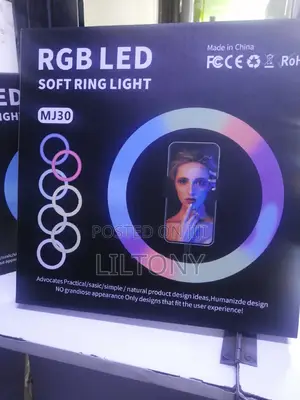 12" RGB LED Ring Light +Tripod