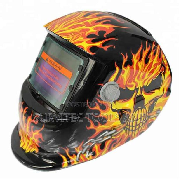 Solar Powered Auto-Darkening Welding Helmet