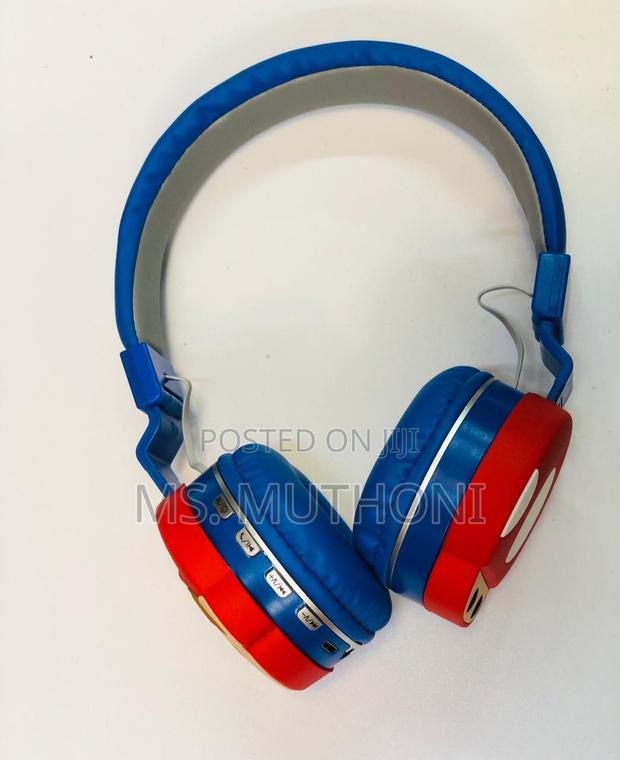 Cartoon Themed Wireless Headphones - main view