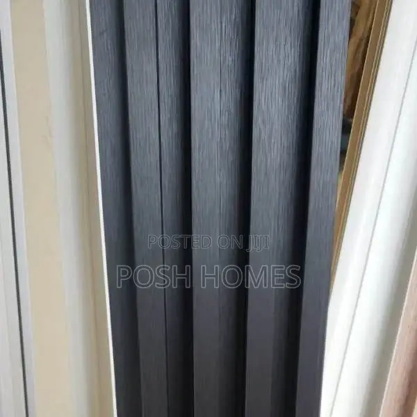Black WPC Wall Panels