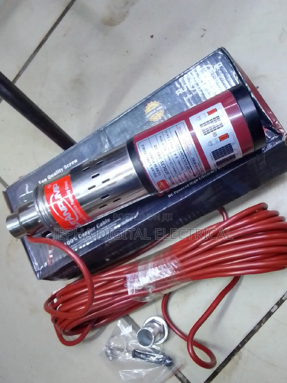 Rutan Submersible Water Pump
